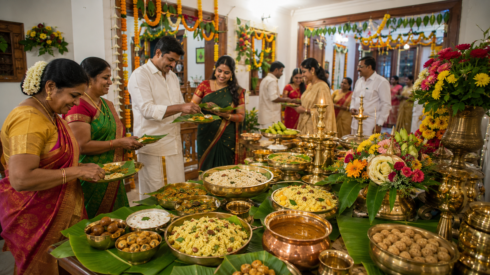 Andhra housewarming ceremony