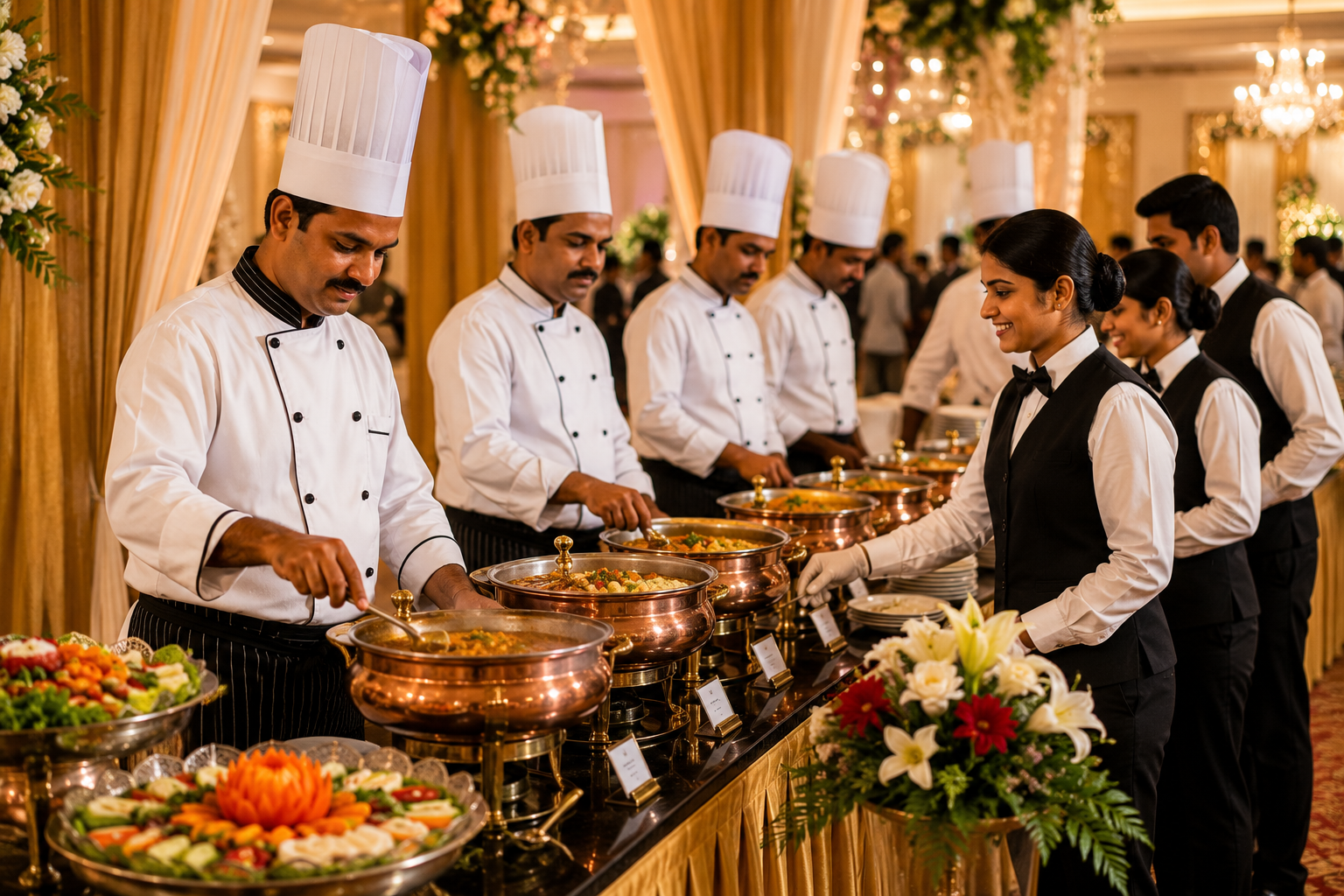 Experienced Catering Team
