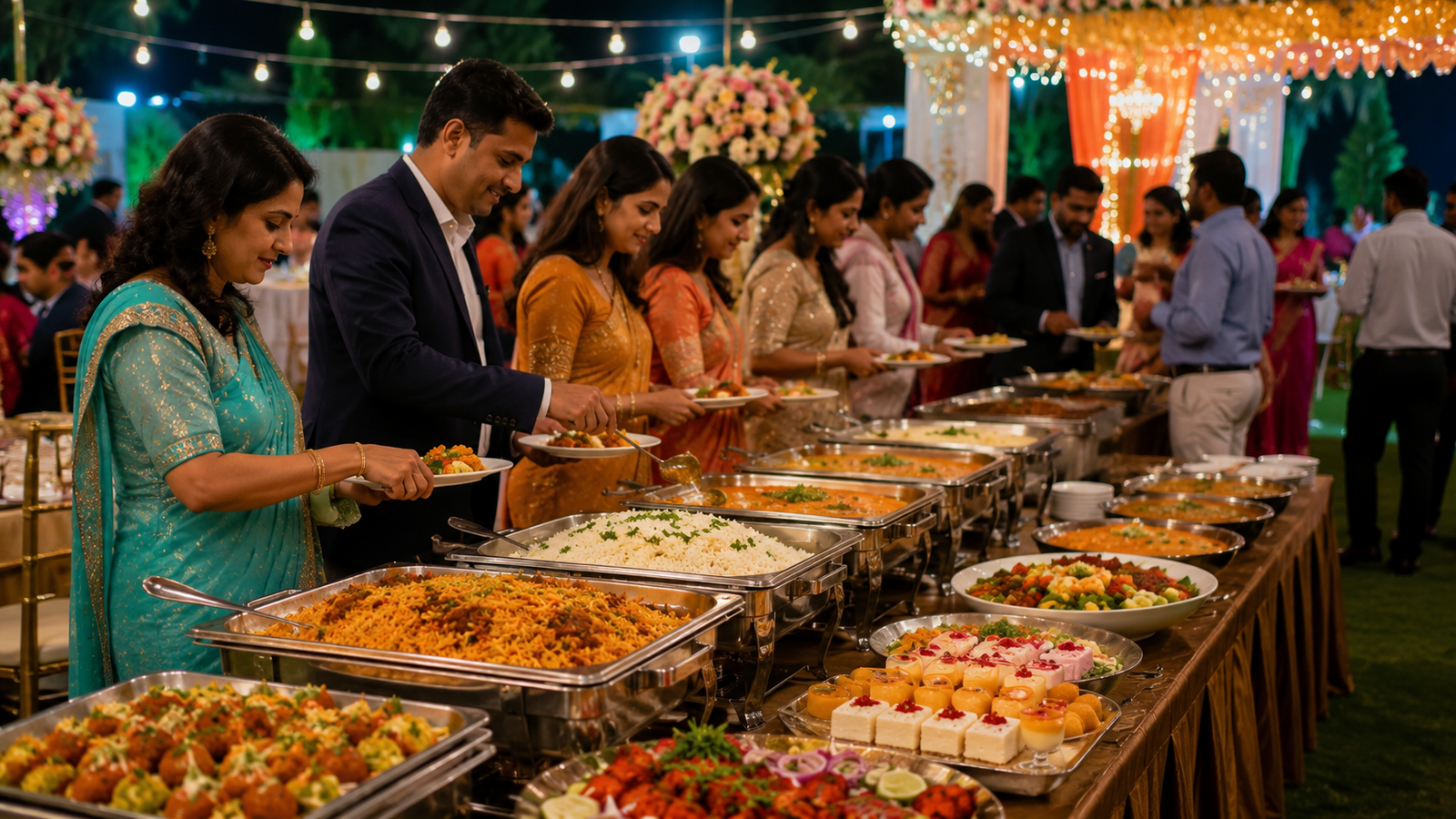 Indian party catering