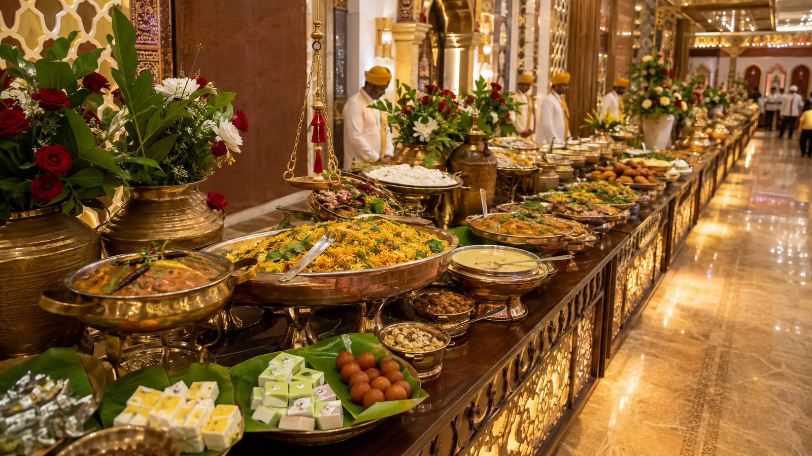 luxury South Indian wedding catering