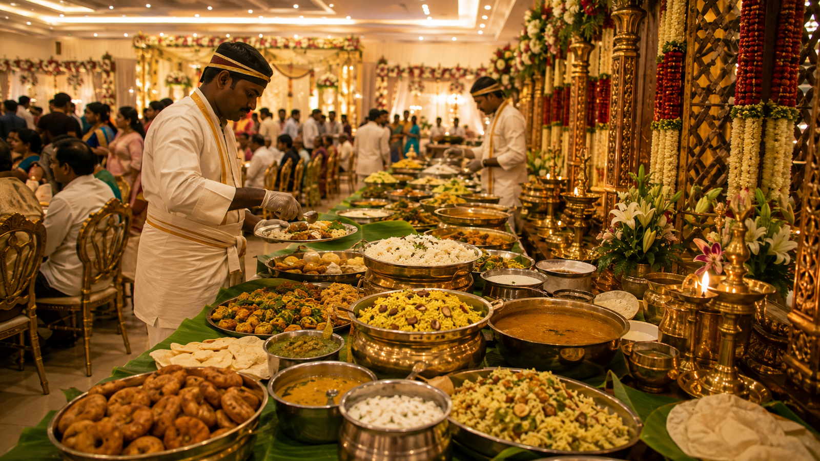 traditional wedding catering